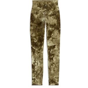 Lululemon Leggins Align High-Rise Pant Size 8 Diamond Dye Light Sage OLIVE